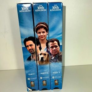 VHS Vintage “The 10th. Kingdom” 3 Video’s